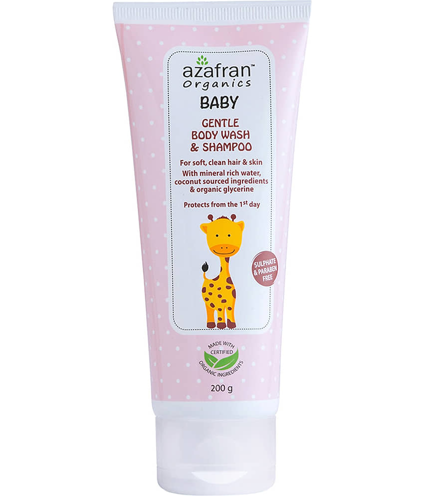 Azafran Natural Baby Body Wash 200 ml ( 1 pcs )