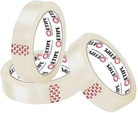 Naina - Cello Tape, Clear Packaging Tape Kitchen/Home Use Tape 24mmX65mtr (3)