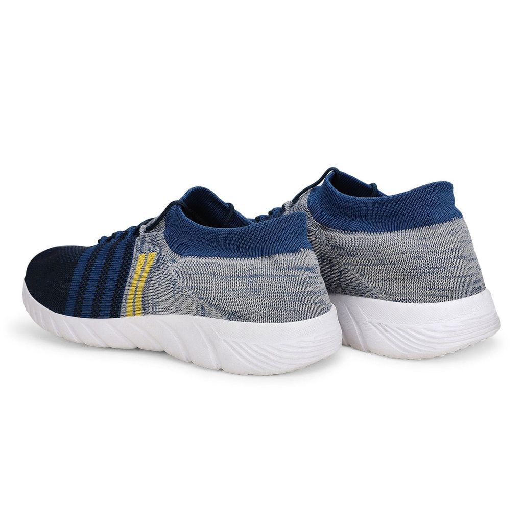 Ontour Trendy Solid Blue Mens Sports Casual Shoes view 2