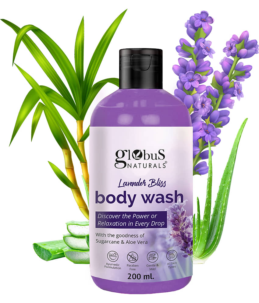 Globus Naturals Lavender Body Wash, 200ml