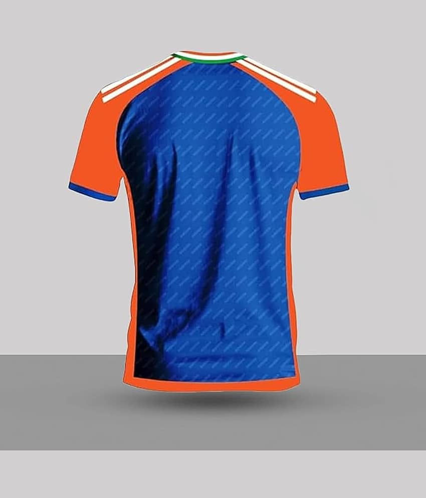 MENTIFIC Blue Polyester Lycra Jersey view 2