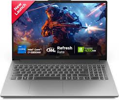 Lenovo LOQ Essential 83LK000HIN 12th Generation Corei5-12450HX/16GB RAM/512GB SSD/6GB-3050/15.6" Gaming Laptop