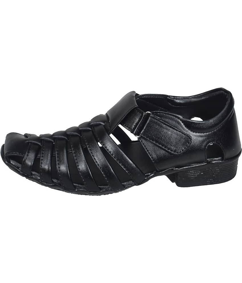 Dream Makers - Black Men's Sandals view 2