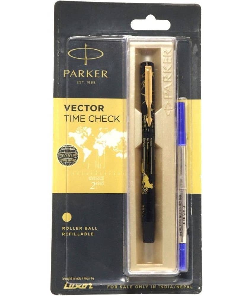 Parker Vector Time Check Roller Ball Pen Roller Ball Pen (Blue) view 2