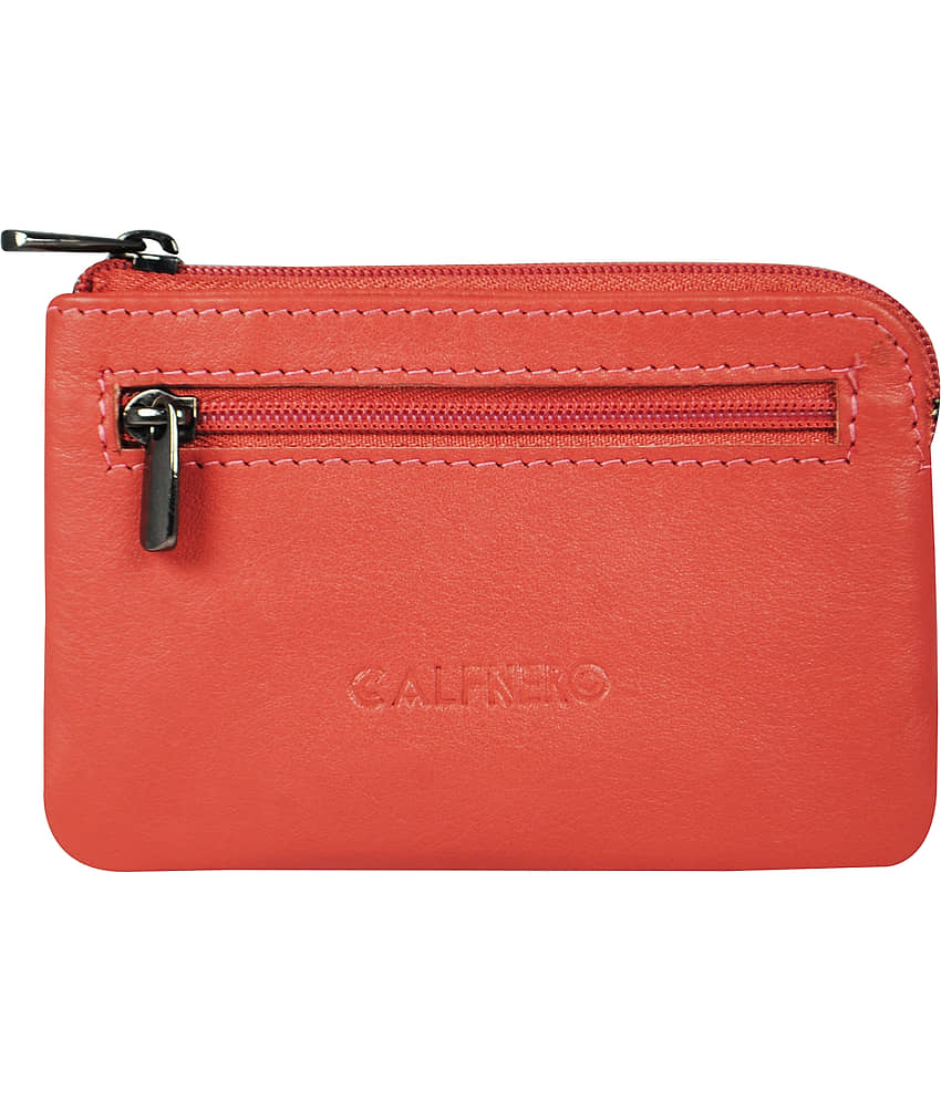 Calfnero Genuine Leather Coin Wallet view 2