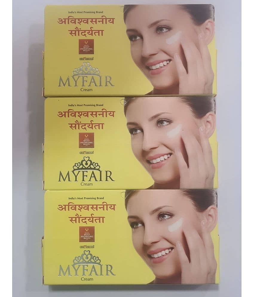 Myfair Face Cream 20 Gm (Pack Of 3) view 2