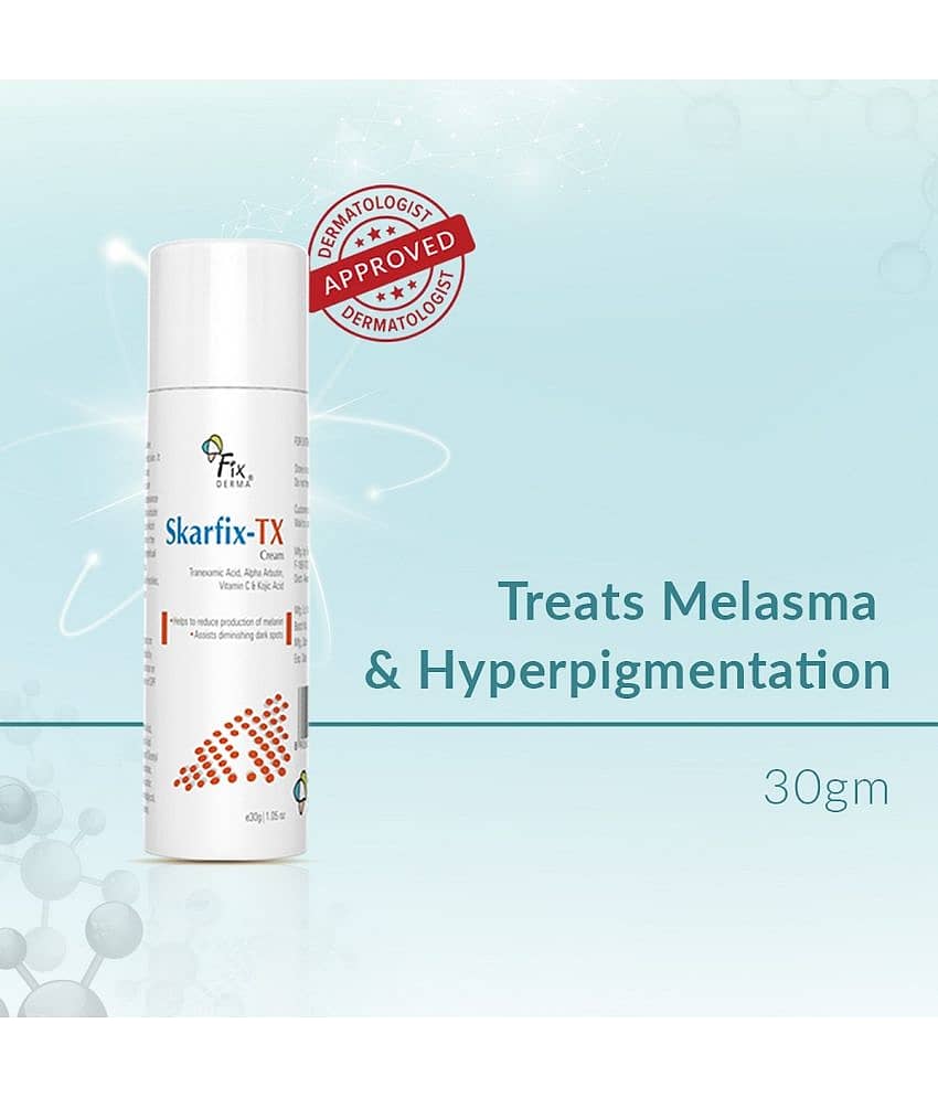 Fixderma SKARFIX,TX Face Cream, Pigmentation Removal Cream Reduces Dark Spots & Blemishes, 30g view 2