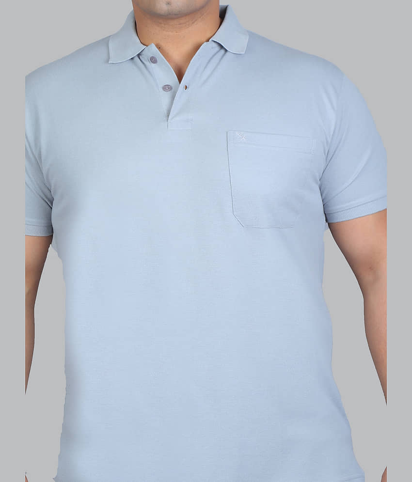 Xmex Pack of 1 Cotton Blend Regular Fit Solid Half Sleeves Men's Polo T Shirt ( Mustard ) view 2