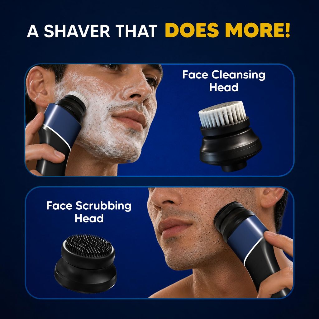 LetsShave 360 Pro Electric Shaver for Men