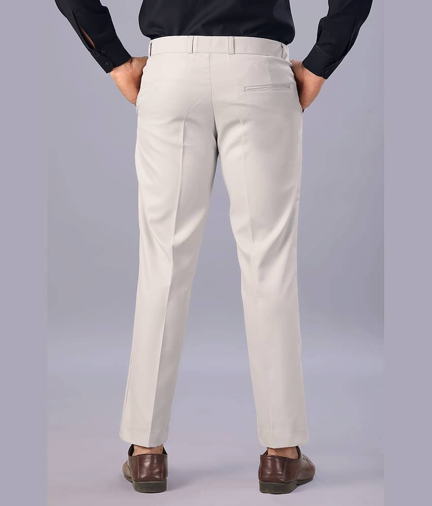 MOUDLIN Regular Men's Formal Trouser - Black ( Pack of 1 ) view 2