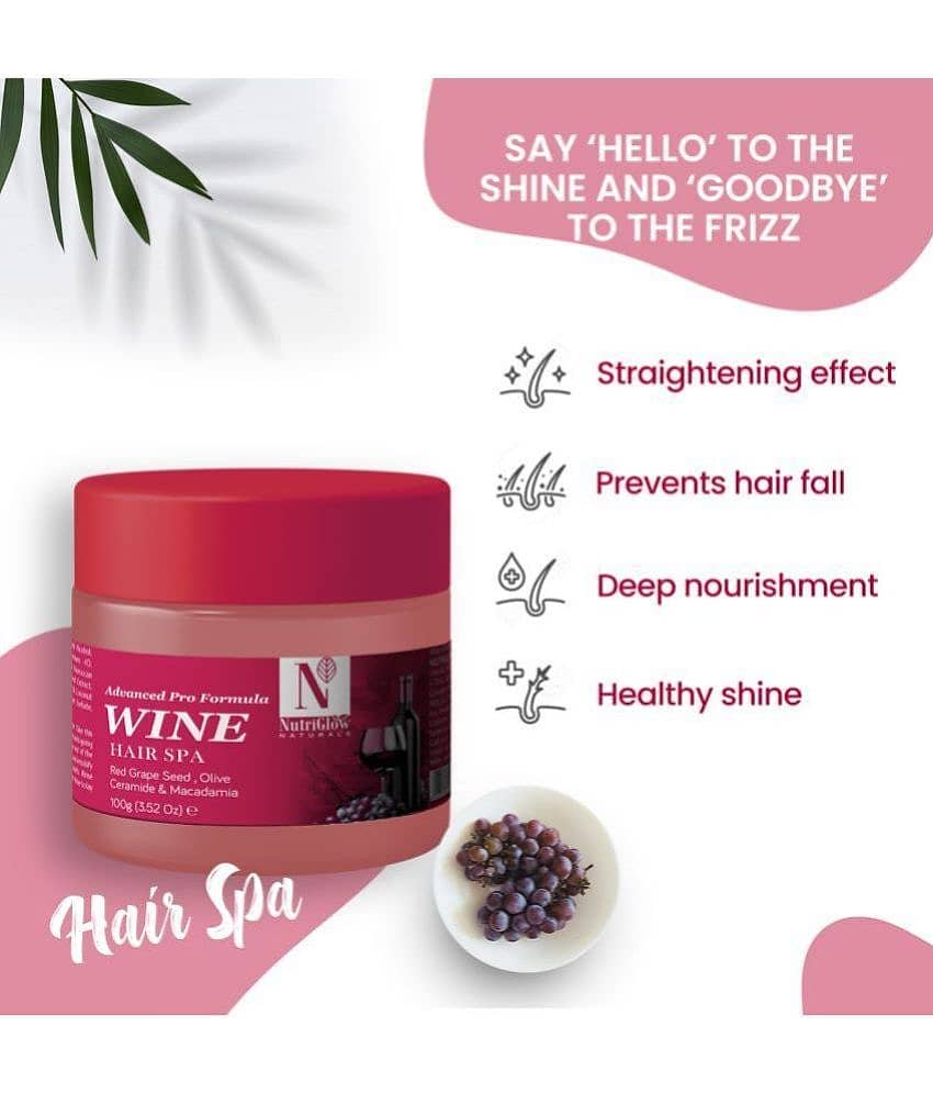Nutriglow - Deep Conditioning Hair Mask For Frizzy Hair ( Pack of 1 ) view 2
