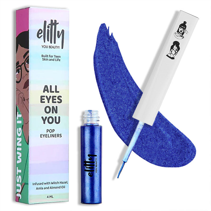 Metallic Pop Blue Eyeliner view 2