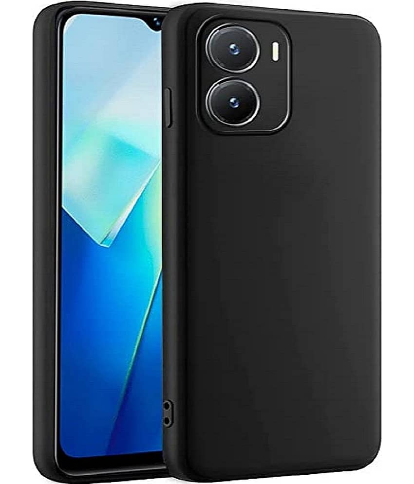 ZAMN - Plain Cases Compatible For Silicon Vivo T2x 5G ( Pack of 1 )