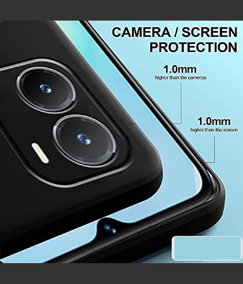 ZAMN - Plain Cases Compatible For Silicon Vivo T2x 5G ( Pack of 1 ) view 2
