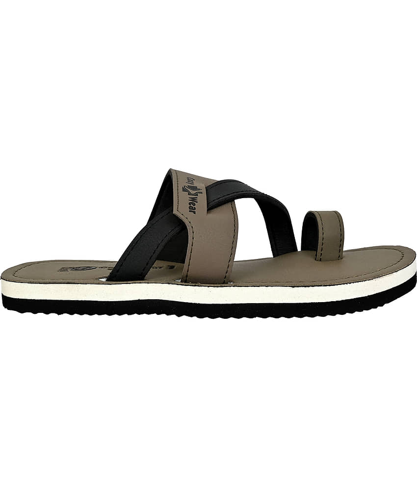 Cozy Wear Brown Men's Daily Slipper view 2