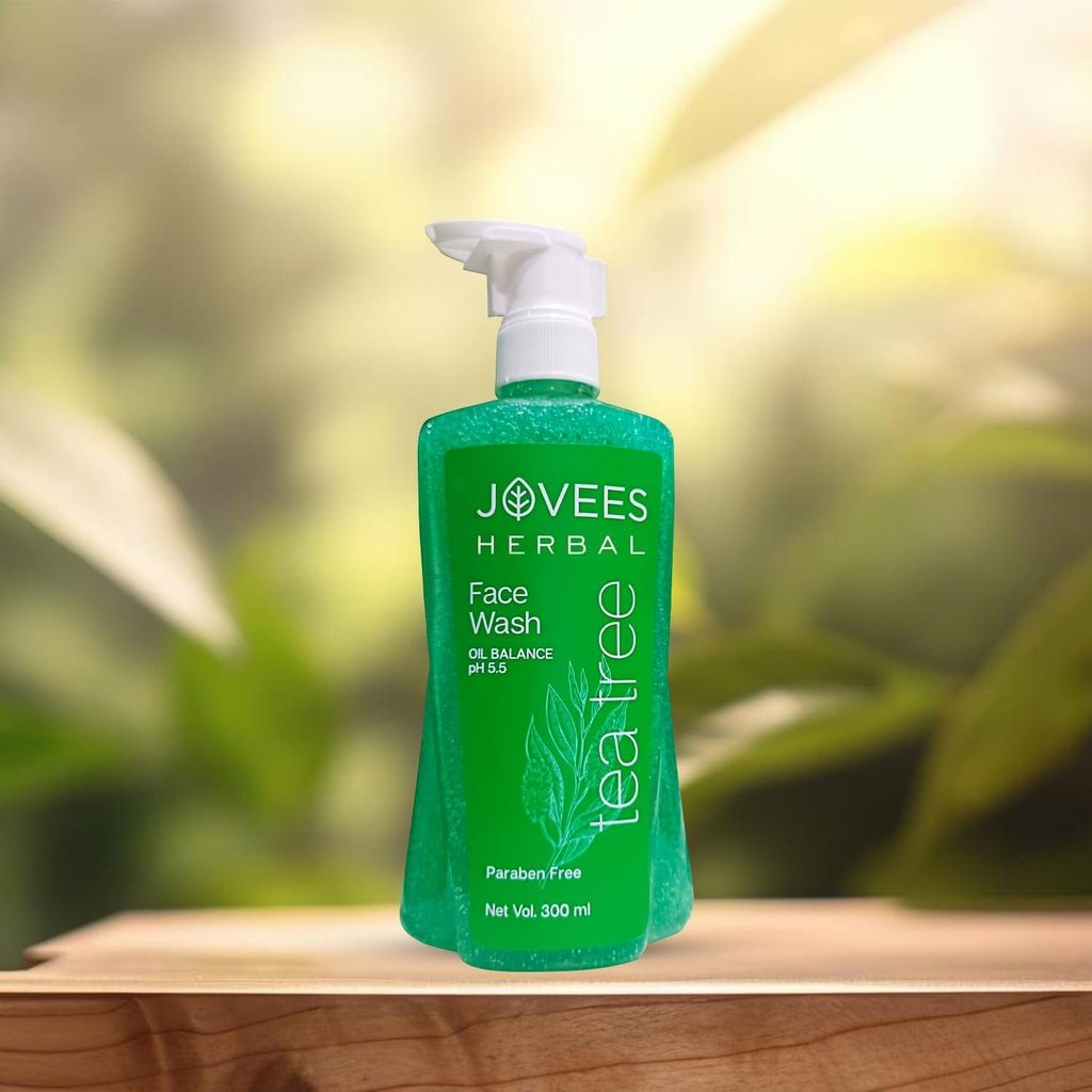 Tea Tree Oil Control Face Wash for Oily & Acne-Prone Skin 300ML