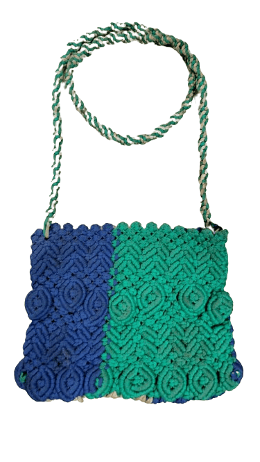 Handcrafted Macrame Ladies Bag view 2