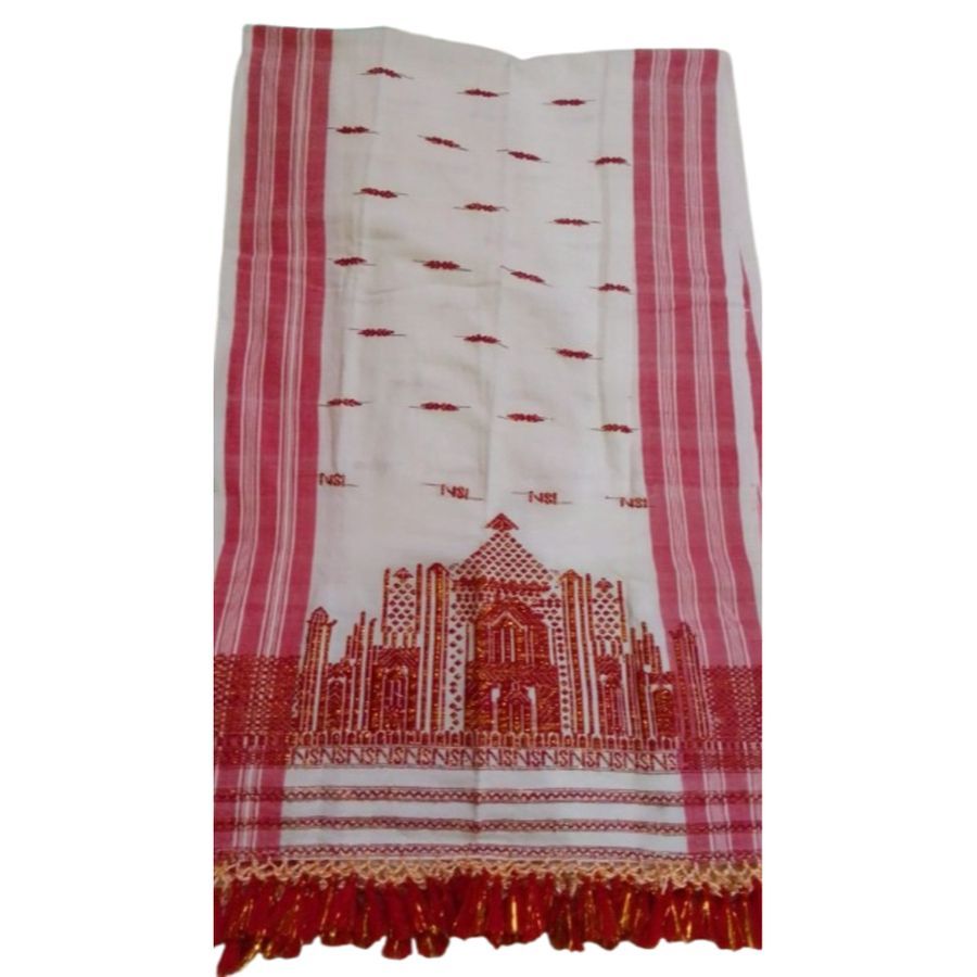 Assamese Handloom Gamosa/Stole