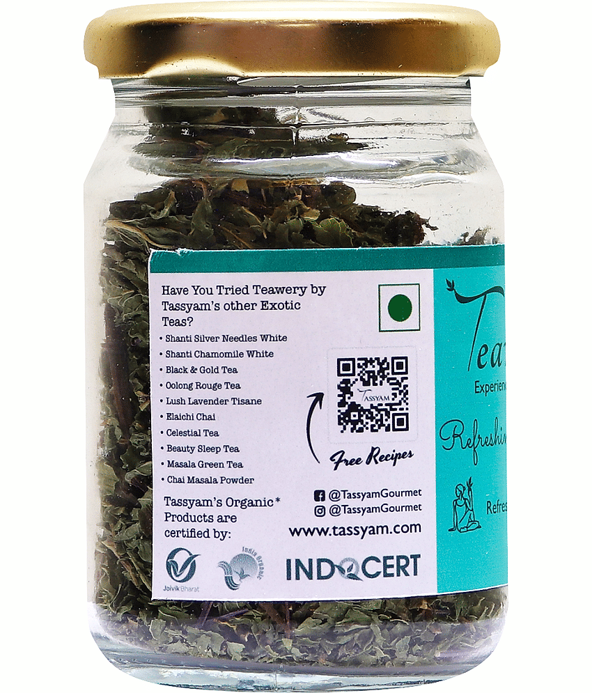 Tassyam Mint Tea Loose Leaf 10 gm view 2