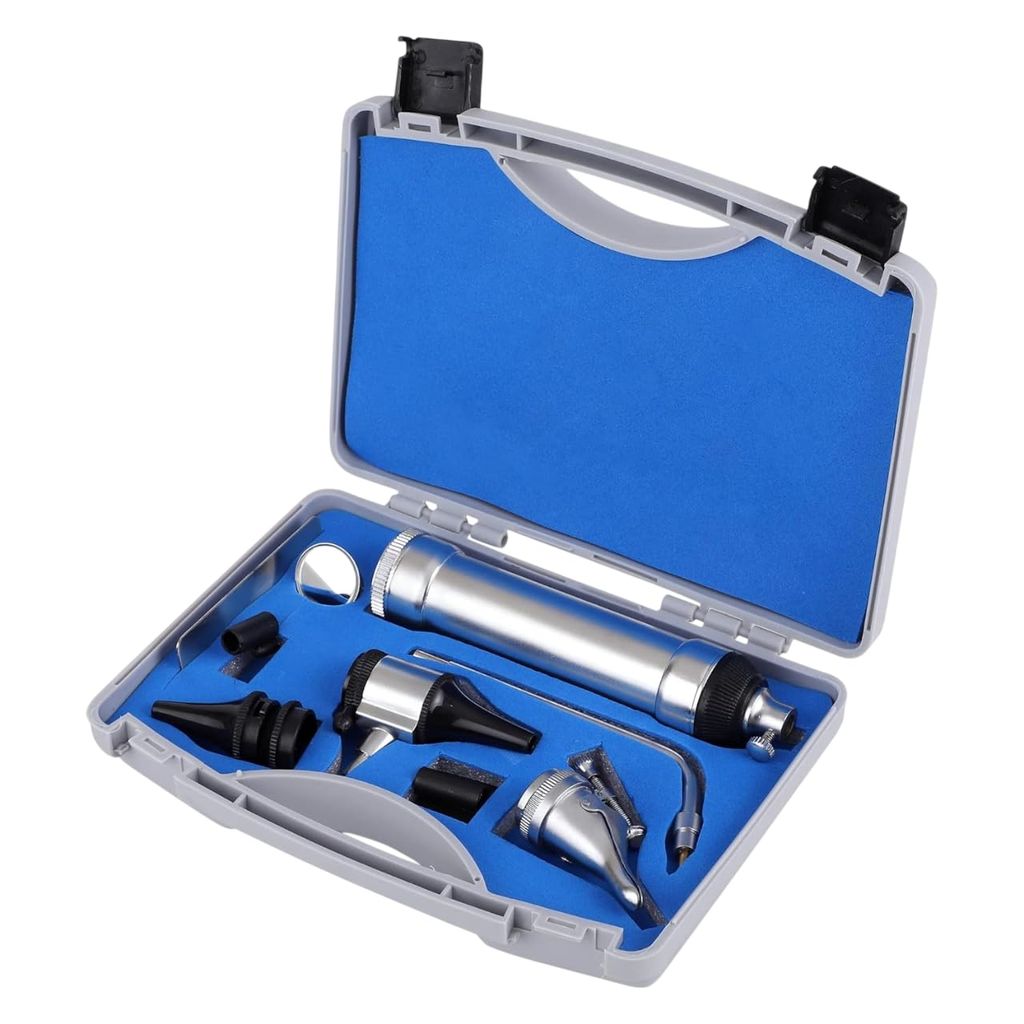 DESCO ENT Diagnostic Complete Set with Ophthalmoscope & Otoscope for Doctors, Nurses and Students view 2
