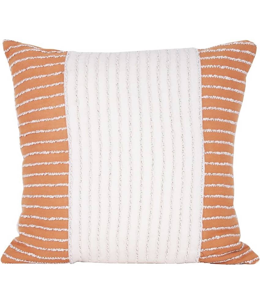 NUEVOSGHAR - White Set of 2 Cotton Square (45X45)cm Cushion Cover view 2