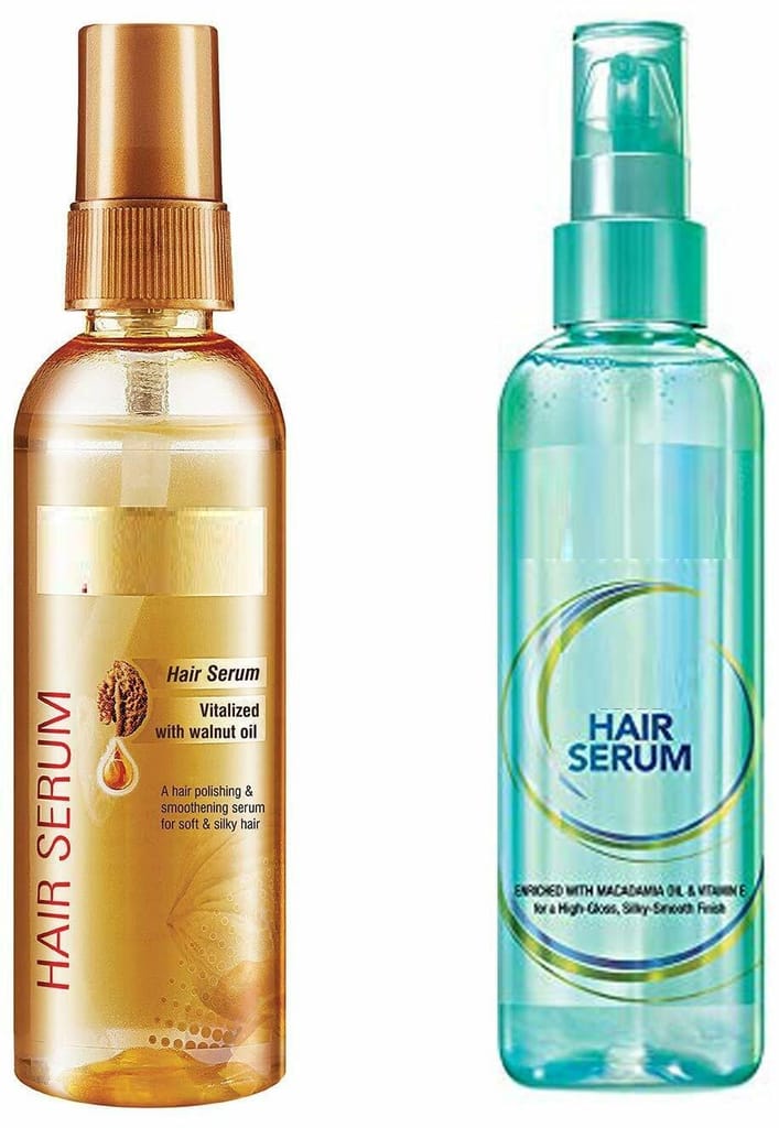 Straightening Repair-Oil Wallnut Oil & Vitamin B5 & Smoothening High-Gloss Hair serum Macadamia Oil & Vitamin E
