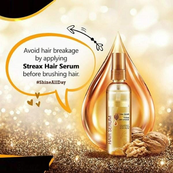 Straightening Repair-Oil Wallnut Oil & Vitamin B5 & Smoothening High-Gloss Hair serum Macadamia Oil & Vitamin E view 2