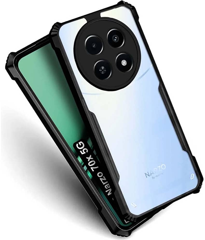 ZAMN Shock Proof Case Compatible For Polycarbonate Realme Narzo 70x 5G ( ) view 2