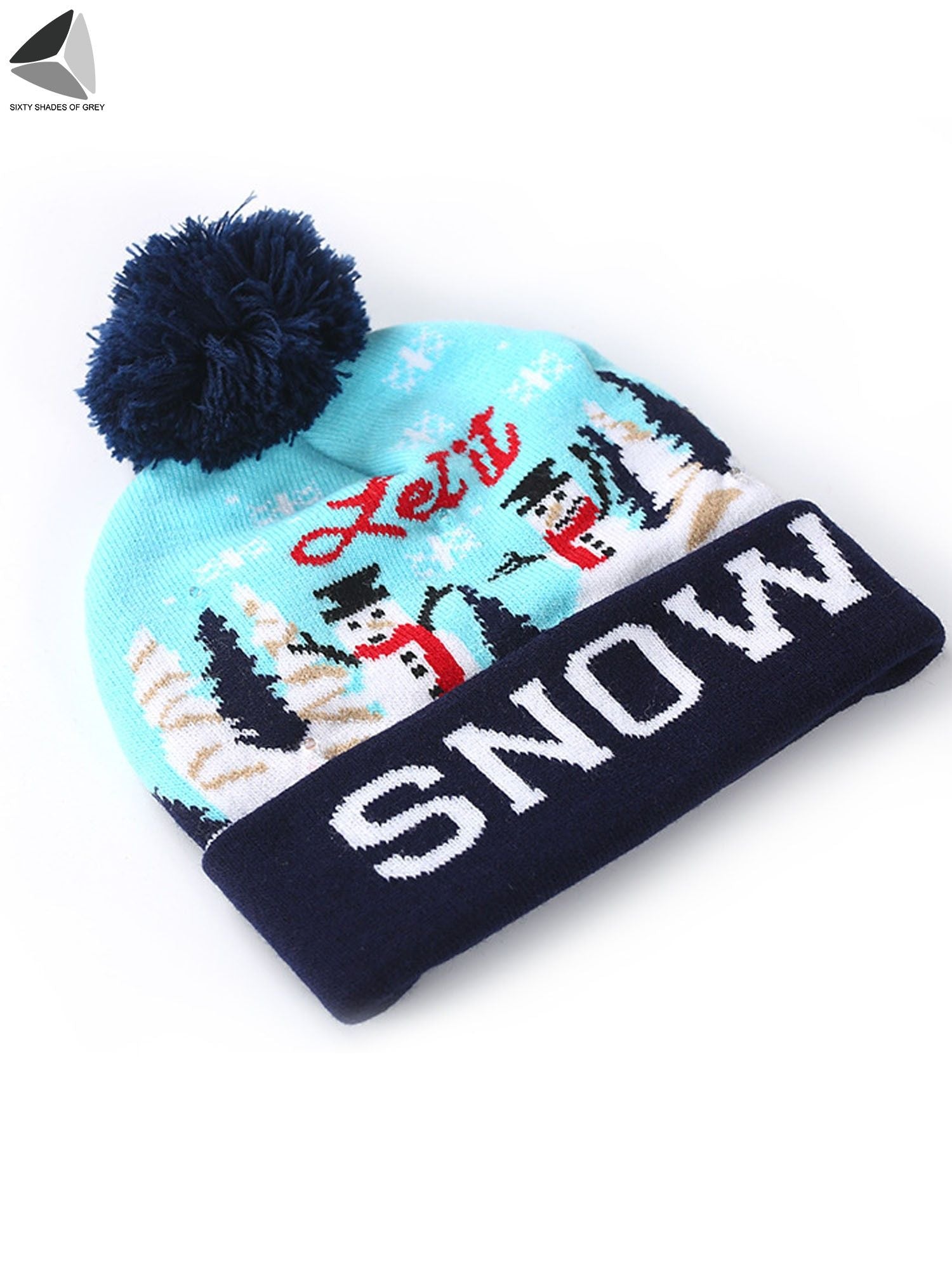 Christmas Style LED Winter Cap view 2