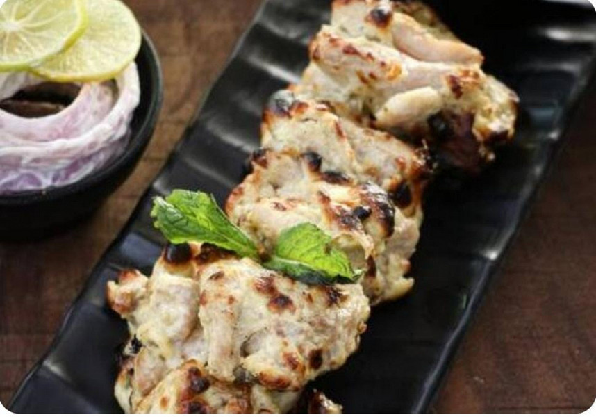 Murgh malai tikka (6 pcs)