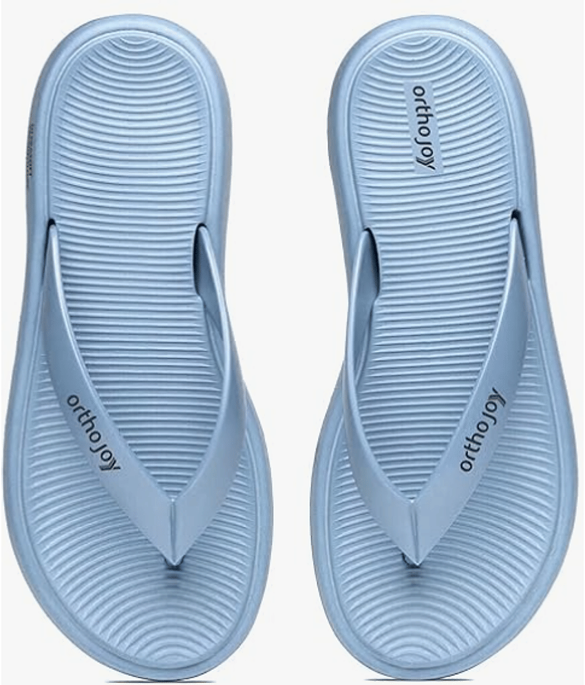 ORTHO JOY Light Blue Women's Daily Slipper view 2