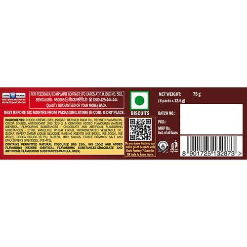 Sunfeast Dark Fantasy Choco Fills, 75 gm view 2