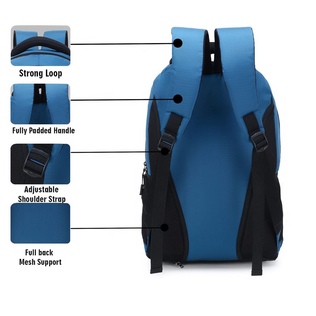LOOKMUSTER 30 L Casual Waterproof Laptop Backpack/Office Bag/School Bag/College Bag/Business Bag/Unisex Travel Backpack view 2