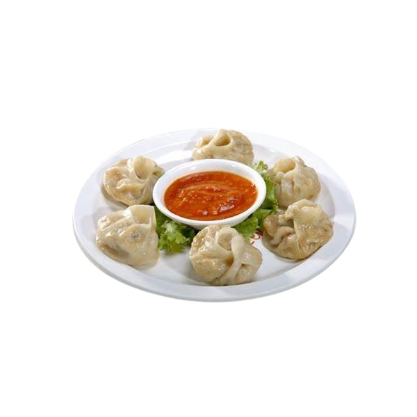 Schezwan Mushroom Momo - 8 Pcs