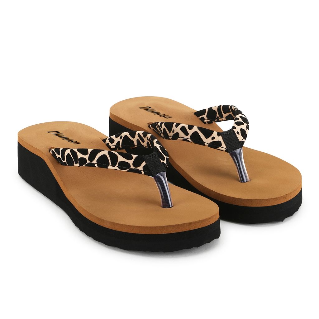 Dhamasa Fashion Cheeta design flipflop slipper for women & Girls