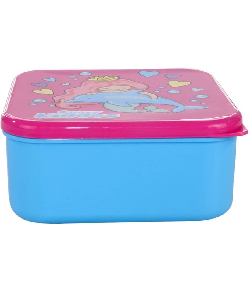 Smily Kiddos - Multicolor Plastic Lunch Box ( Pack of 4 ) view 2