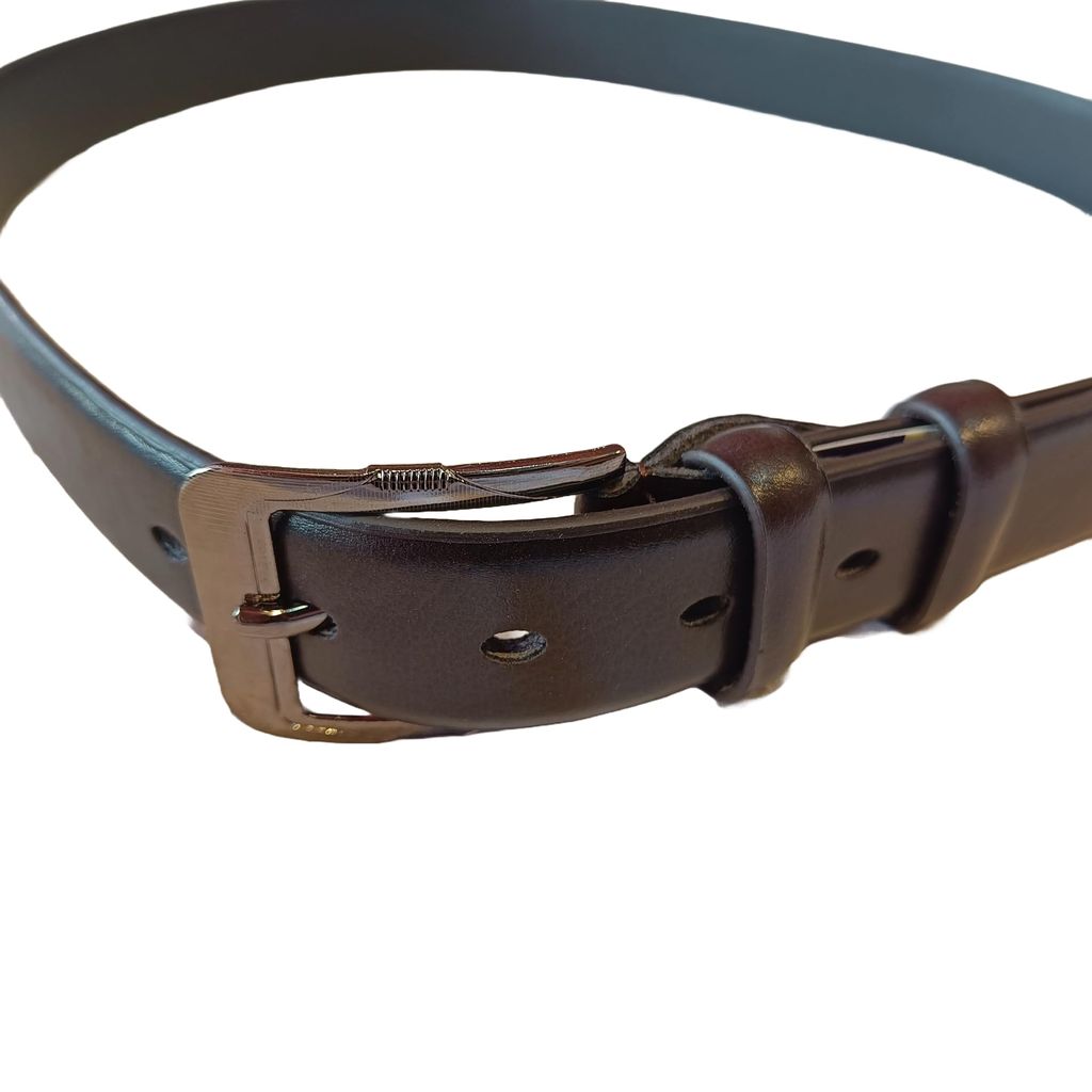 Belt G Leather Mix Brown Colour 46 cm by Fashion King Clothings view 2