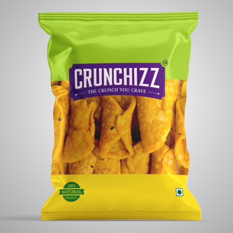 CRUNCHIZZ KUZHALAPPAM SPICY I Crunchy, Authentic Kerala Snack I No Artificial Additives I Perfect Tea-Time Bites I Pack of One I 200 Grams view 2