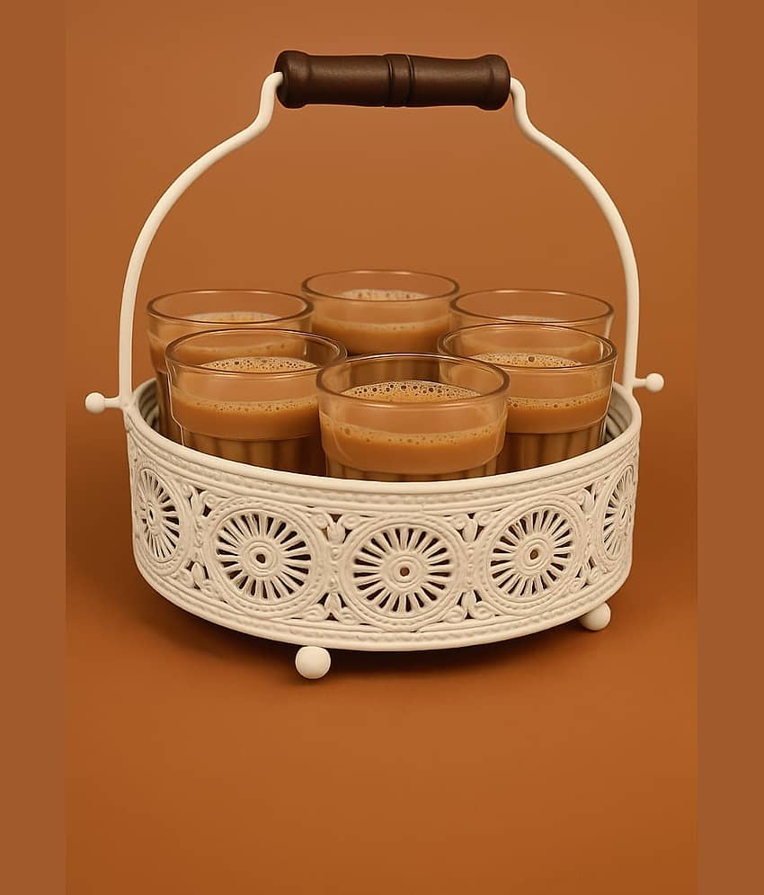 Roots & shoots Solid Glass Tea Set 150 ml ( Pack of 1 ) view 2