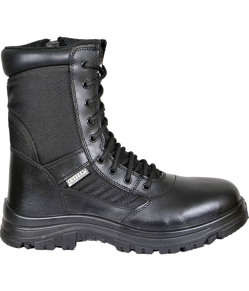 Coffer Safety Black Men's Hiking & Trekking Boots view 2