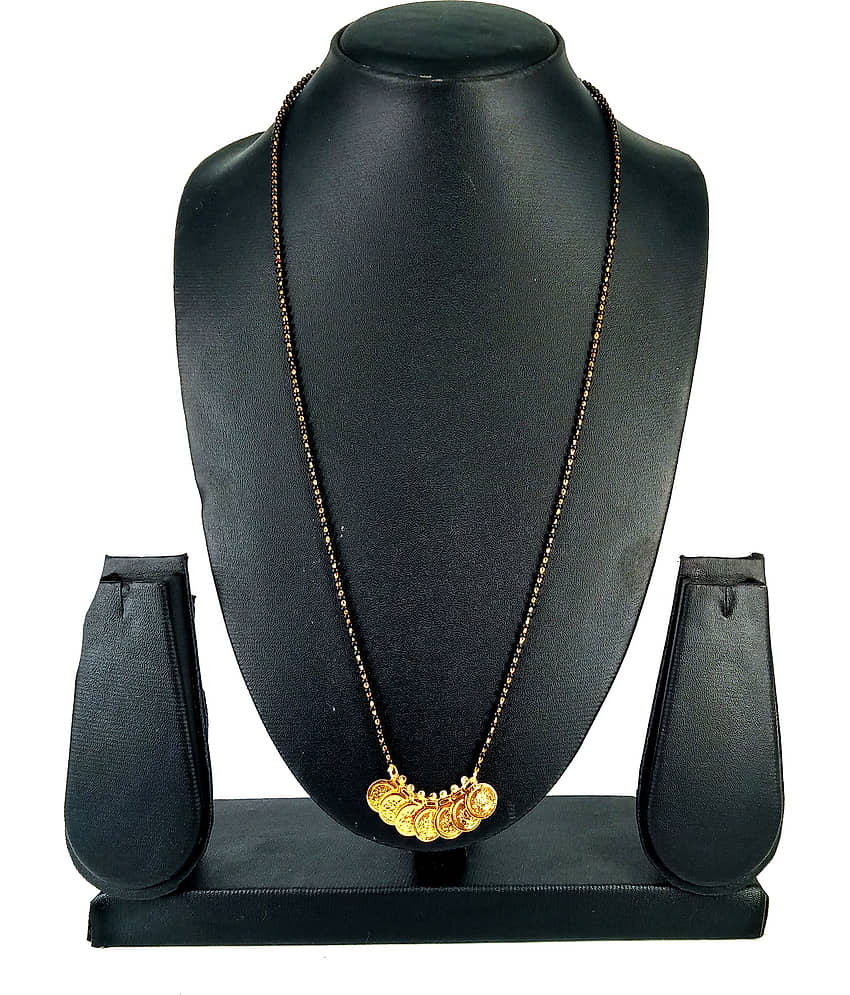 KRIMO Gold Plated Letest & Designer Mangalsutra For Women-100289 view 2