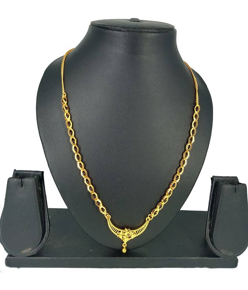 Shankhraj Mall Gold Plated Latest & Designer Mangalsutra For Women view 2