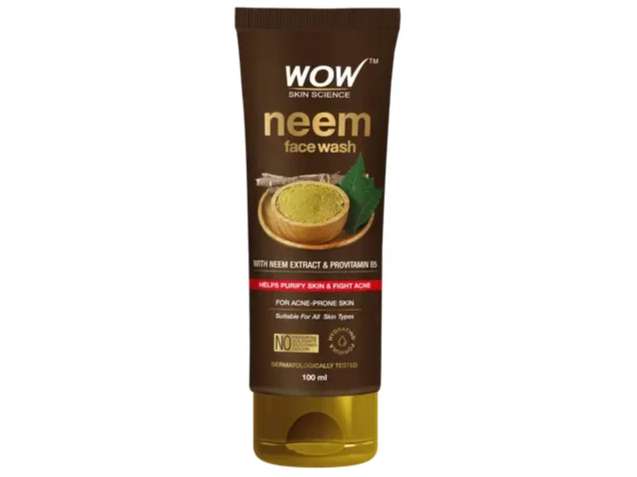 WOW Skin Science Anti-Acne Neem Face Wash - 100ml (Pack of 3 ) view 2