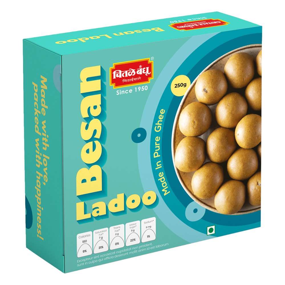 Besan Ladoo, 250 gm