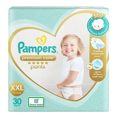 Pampers Premium Care Diapers XXL 30 Pcs