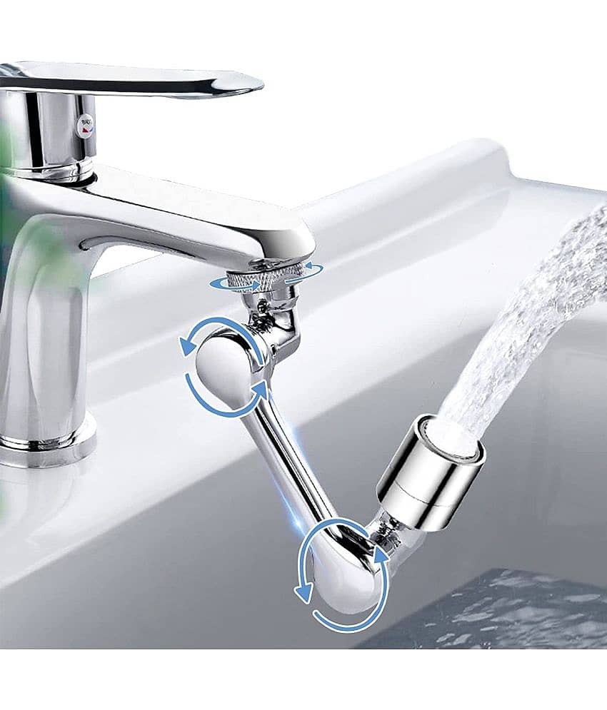 18 ENTERPRISE 1080° Swivel Faucet Aerator Rotatable Multi-Functional Extension Faucet, Faucet for Taps,Kitchen Sink with 2 Modes Splash Extension Faucet Filter. view 2