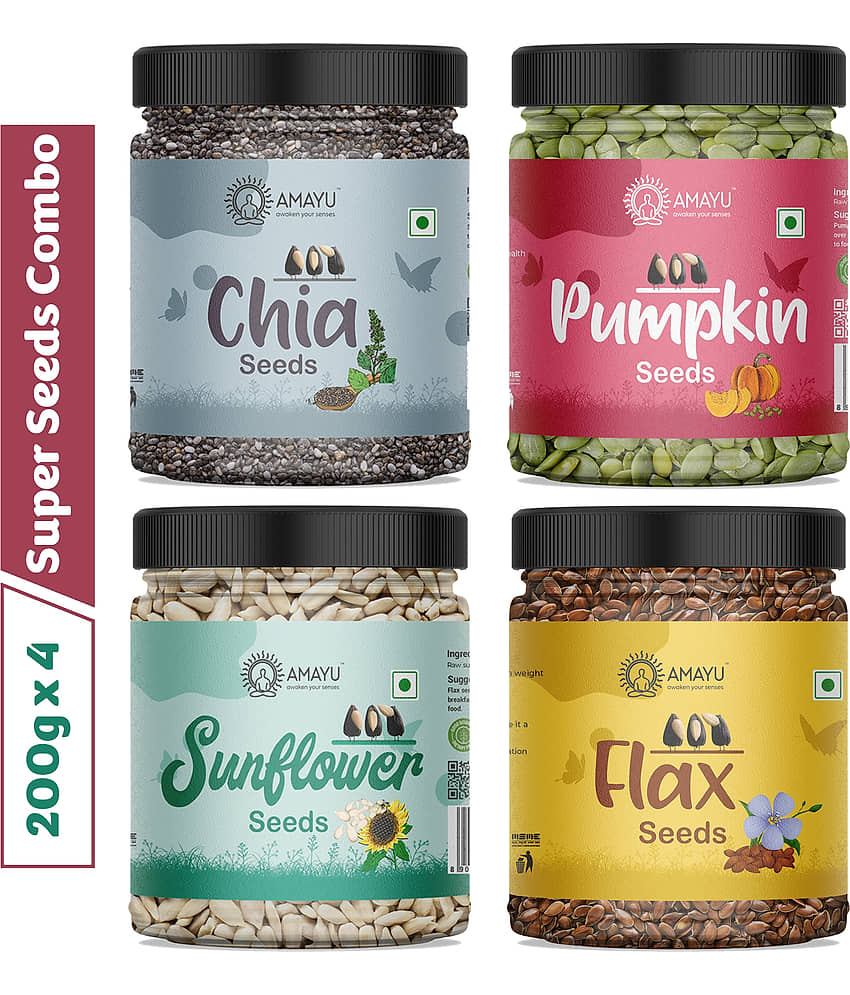 AMAYU Chia Seeds ( Pack of 4 )