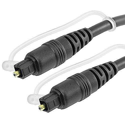Optical Audio Cable - Toslink Cable Fiber Optic Cable For Home Theater, Sound Bar, TV, PS4, Xbox, Playstation & More (1.5m) view 2