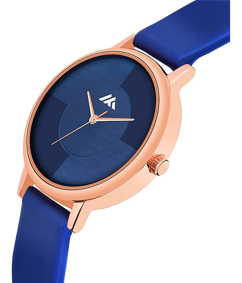 Trex Blue Silicon Analog Womens Watch view 2