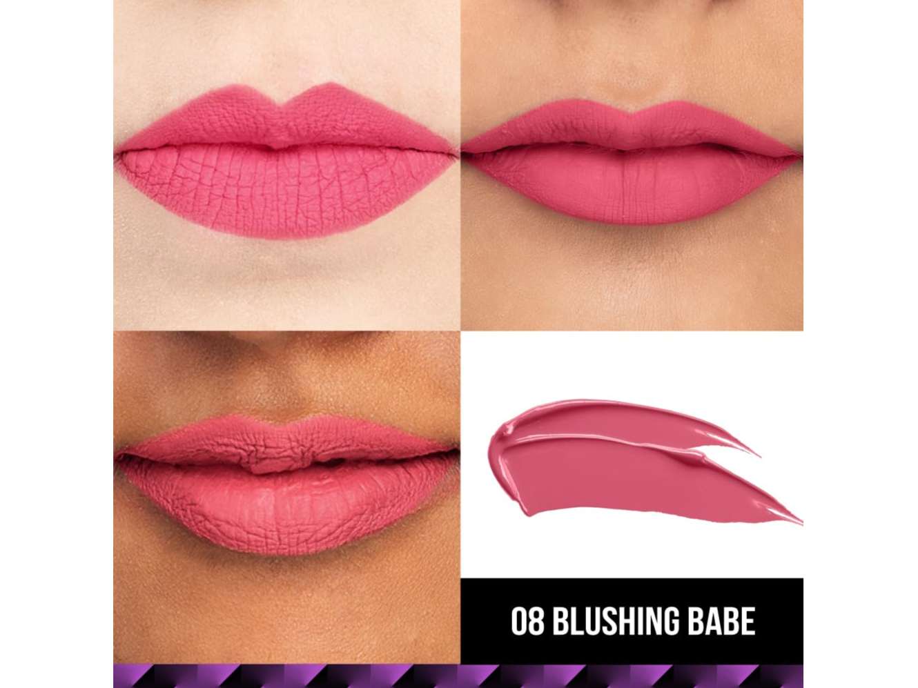 Staze Lips Dont Lie Liquid Lipstick - Blushing Babe - 08 view 2